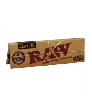 Бумажки Raw classic  Single Wide 1/2 - Бренд RAW - Магазин домашних увлечений homehobbyshop.ru