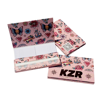 Бумажки KZR Tattoo+tips 1 1/4 - Бренд KZR - Магазин домашних увлечений homehobbyshop.ru